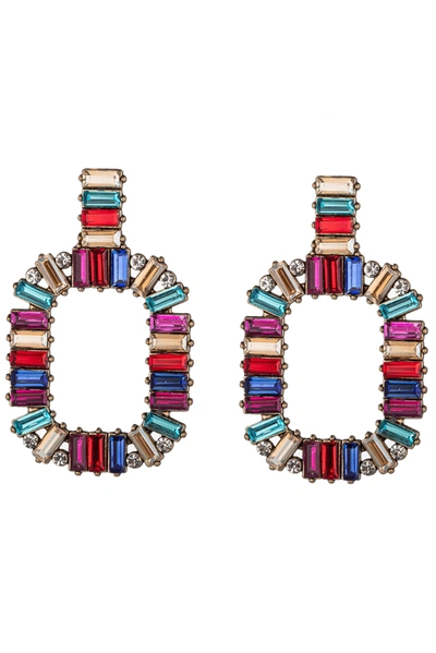 Eye Candy La Statement Earrings In Multi