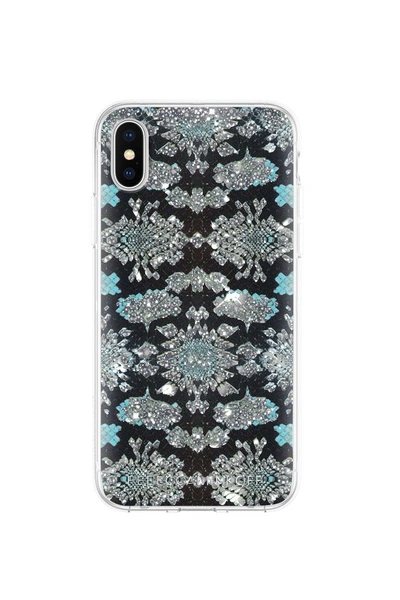 Rebecca Minkoff Glitter Snake Case For Iphone Xs & Iphone X In Multi Glitter