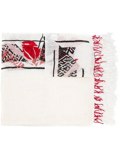Dorothee Schumacher Abstract Print Scarf