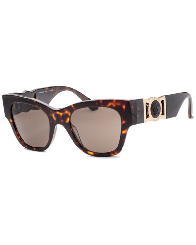 Versace Women's Fashion 52mm Sunglasses In Brown
