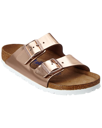 Birkenstock Women's Arizona Metallic Sandal In Gold