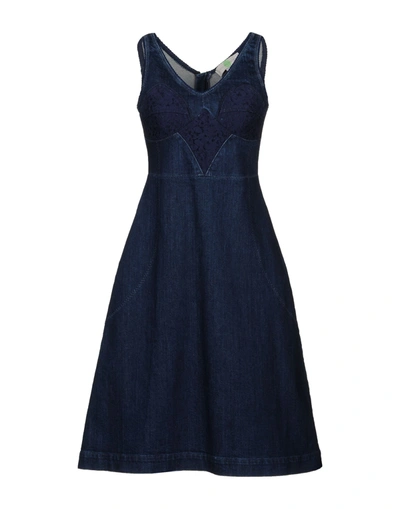 Stella Mccartney Denim Dress In Blue