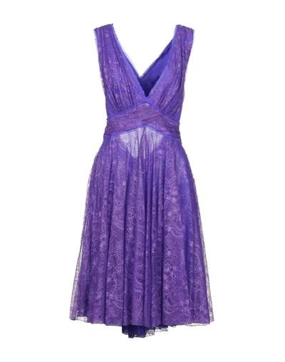 Emilio Pucci Knee-length Dress In Purple