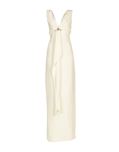 Tom Ford Long Dress In Ivory