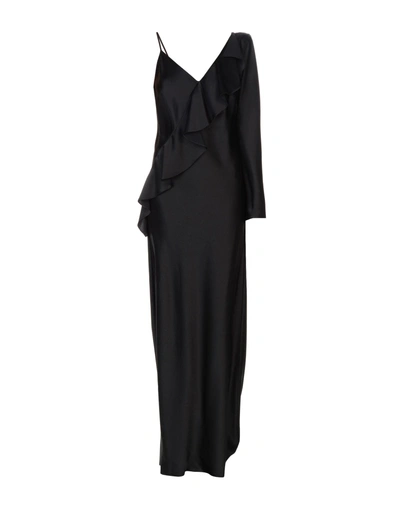 Diane Von Furstenberg Long Dress In Black