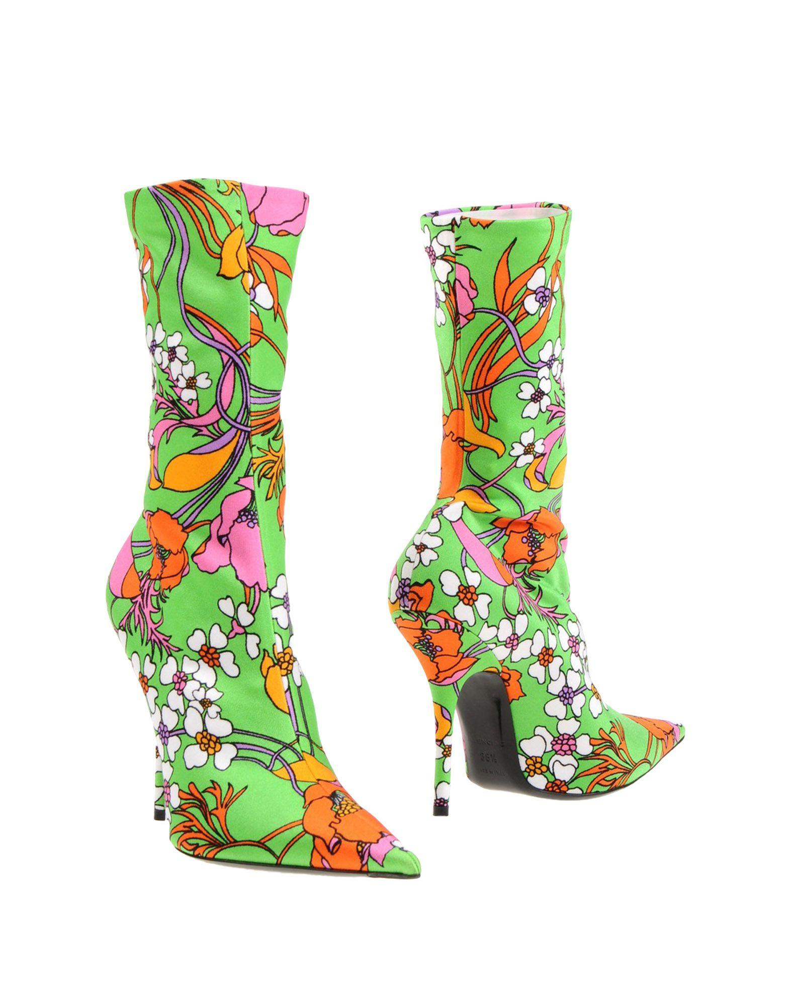 balenciaga bottes verte