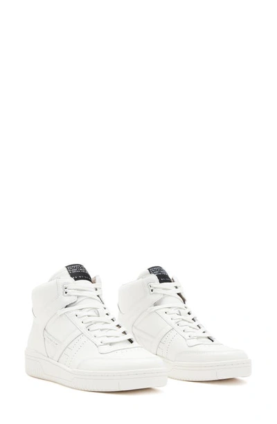 Allsaints Women's Pro High Top Trainers In White