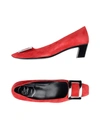 Roger Vivier Pumps In Red