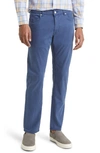 Peter Millar Crown Crafted Wayfare Five Pocket Pants In Riviera Blue