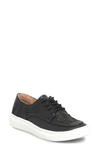 Comfortiva Thayer Apron Toe Sneaker In Black