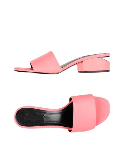 Alexander Wang Sandals In Coral