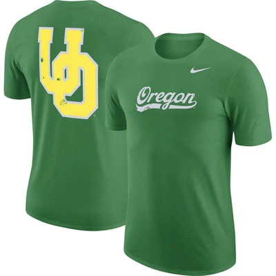 Nike Green Oregon Ducks 2-hit Vault Performance T-shirt