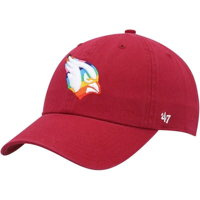 47 ' Cardinal Arizona Cardinals Pride Clean Up Adjustable Hat