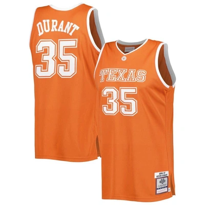 Mitchell & Ness Kevin Durant Burnt Orange Texas Longhorns 2006/07 Throwback Jersey