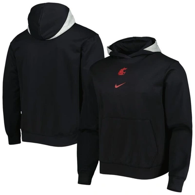 Nike Black Washington State Cougars Spotlight Performance Pullover Hoodie