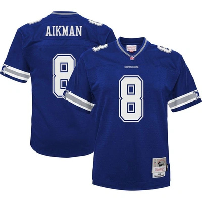 Mitchell & Ness Babies' Infant  Troy Aikman Navy Dallas Cowboys 1996 Retired Legacy Jersey