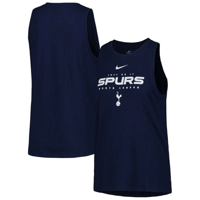 Nike Navy Tottenham Hotspur Lockup Tomboy Performance Tank Top