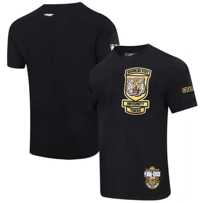 Pro Standard Unisex  Black Grambling Tigers 2023 Nba All-star Game X Hbcu Classic Chenille T-shirt In Black/black