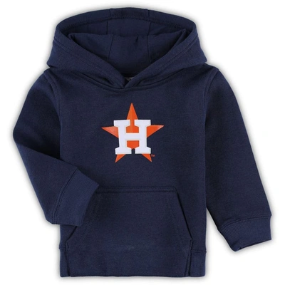Outerstuff Kids' Toddler Navy Houston Astros Team Primary Logo Fleece Pullover Hoodie