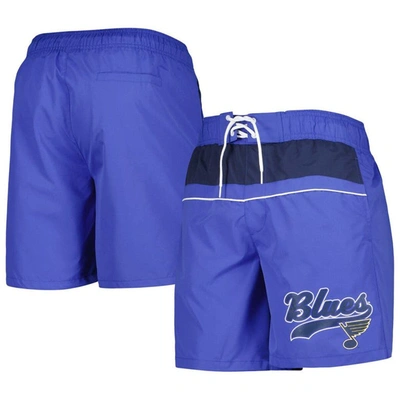 Starter Blue St. Louis Blues Freestyle Volley Swim Shorts