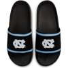 Nike North Carolina Tar Heels Off-court Wordmark Slide Sandals In Black