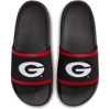 Nike Georgia Bulldogs Off-court Wordmark Slide Sandals In Black