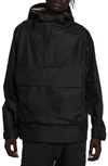 Nike Sportswear Storm-fit Adv Anorak In Black/black/black