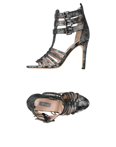 Sjp By Sarah Jessica Parker Sandals In Lead