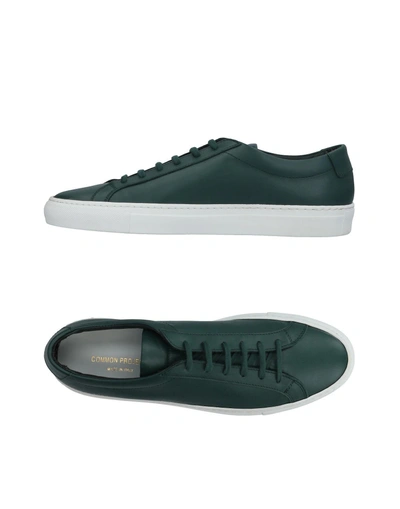 Common Projects Sneakers In Green