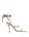 Ilio Smeraldo Toe Strap Sandals In Pink