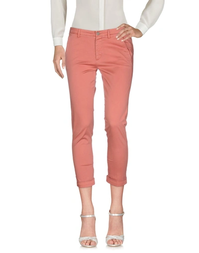 7 For All Mankind 3/4-length Shorts In Pastel Pink