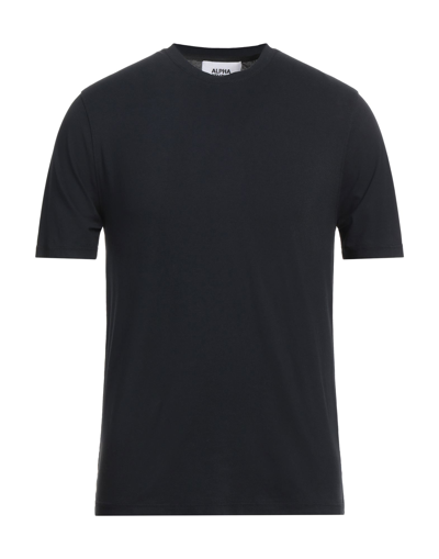 Alpha Studio T-shirts In Black