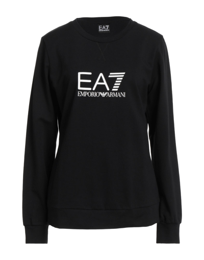 Ea7 T-shirts In Black