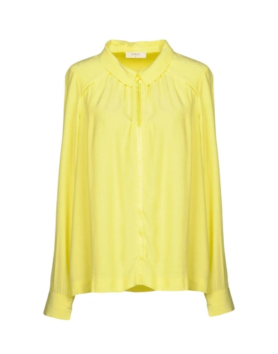 Ba&sh Solid Color Shirts & Blouses In Yellow