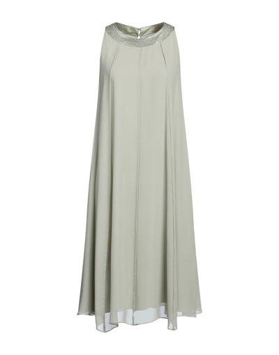 Antonelli Midi Dresses In Sage Green