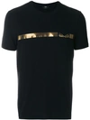 Fendi Single Stripe T In Black