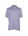 John Varvatos Polo Shirt In Purple