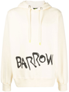 Barrow Yellow Cotton Sweatshirt In Neutrals