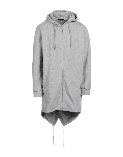 Alexander Wang T Hooded Sweatshirt In Grey