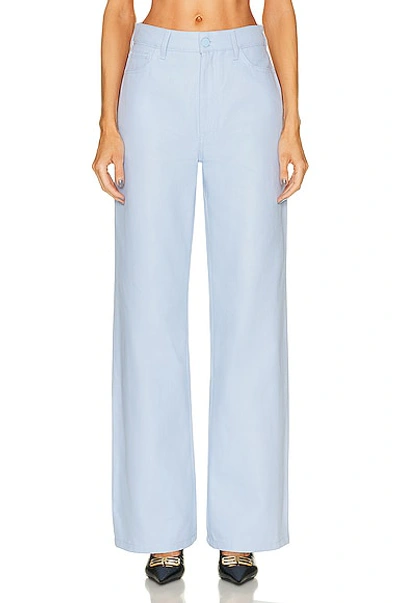 Raf Simons Blue Wide Leg Jeans In 0042 Light Blue