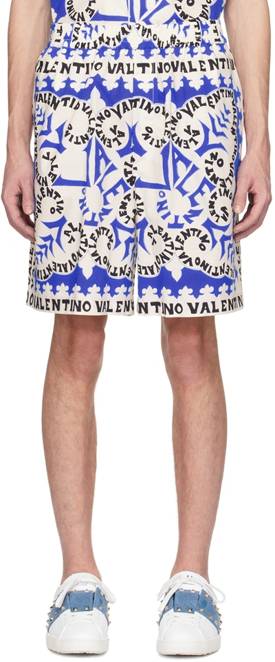 Valentino Shorts In Blue