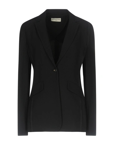Balenciaga Sartorial Jacket In Black
