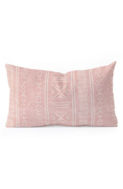 Deny Designs Little Arrow Design Co Pink Oblong Pillow In Multi