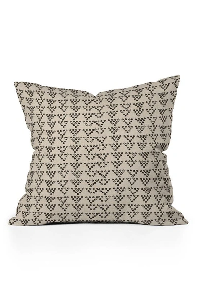 Deny Designs Holli Zollinger Diamond Dot Throw Pillow In Multi