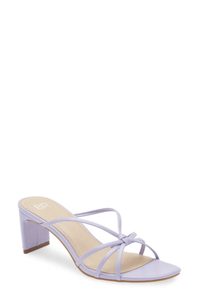 Bp. Karsyn Strappy Slide Sandal In Purple Betta