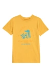 Tucker + Tate Kids' Graphic T-shirt In Yellow Agate High Tide
