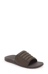 Olukai Maha Olu Slide Sandal In Dark Wood / Dark Wood