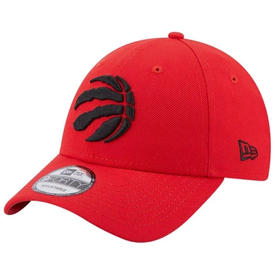 New Era Red Toronto Raptors The League 9forty Adjustable Hat