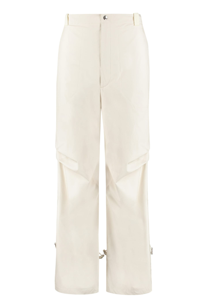 Moncler Genius 2 Moncler 1952 - Technical Fabric Pants In Panna