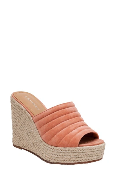 Lisa Vicky Gogo Platform Wedge Sandal In Canyon Sun